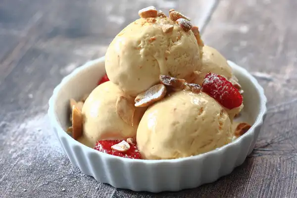 Peanut Caramel ice cream